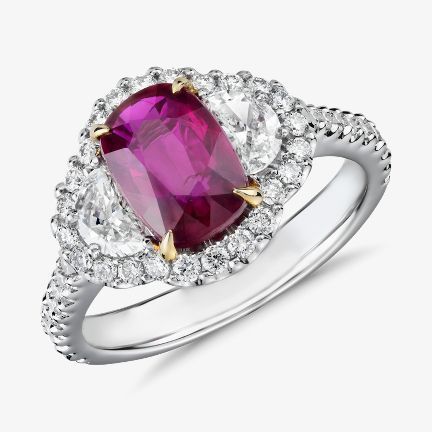 Ruby Engagement Rings
